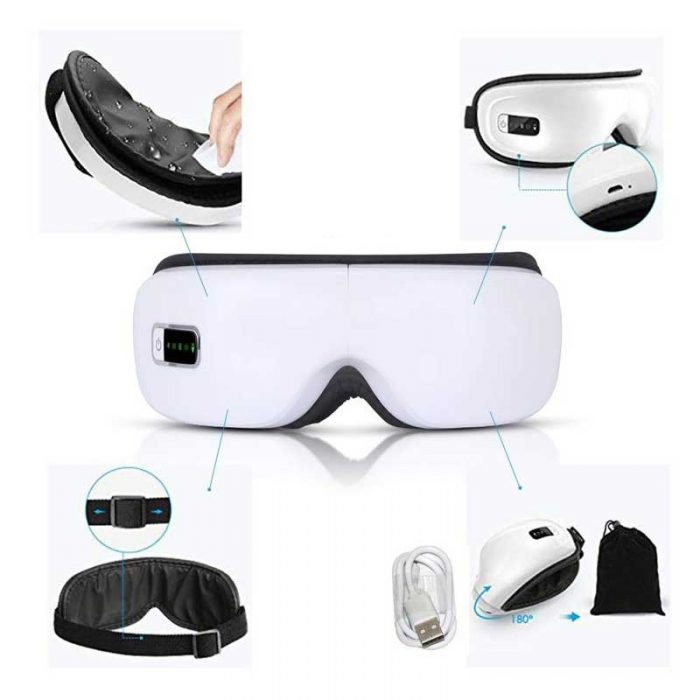 عینک ماساژور چشم بلوتوث دار آی کِر Eye Care Massager