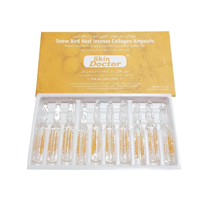 ویال جذبی کلاژن ساز لانه پرستو دکتر اسکین DOCTOR SKIN