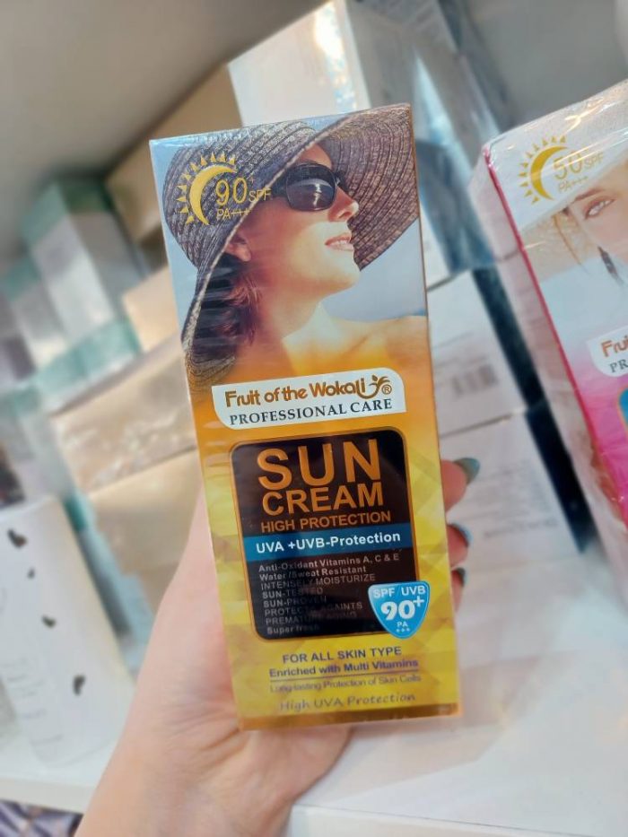 کرم ضد آفتاب ووکالی SPF90 Wokali